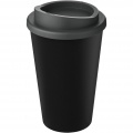 Americano® Eco 350 ml recycled tumbler, Solid black / Grey