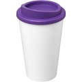 Americano® Eco 350 ml recycled tumbler, White / Purple