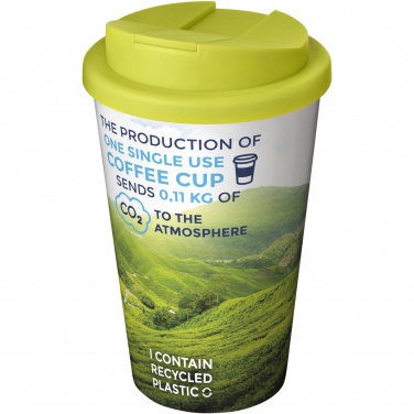 Logo trade advertising products image of: Brite-Americano® 350 ml tumbler with spill-proof lid