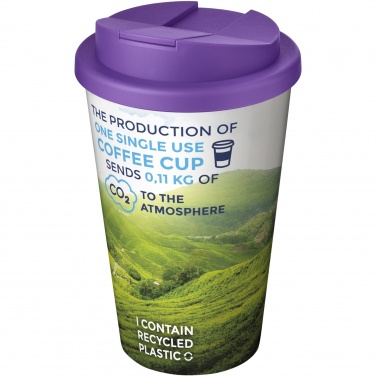 Logo trade promotional giveaways picture of: Brite-Americano® 350 ml tumbler with spill-proof lid