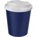 Americano® Espresso 250 ml tumbler with spill-proof lid, Blue / White