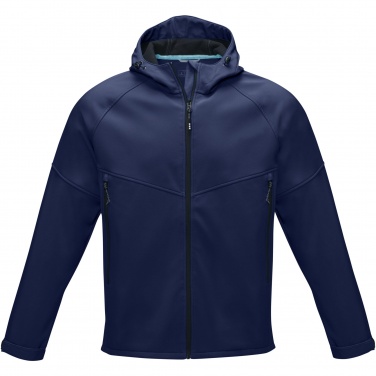 Logo trade promotional giveaways picture of: Coltan men’s GRS recycled softshell jacket