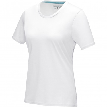 Logo trade business gift photo of: Azurite short sleeve women’s organic t-shirt