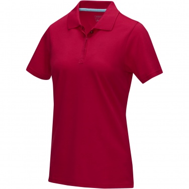 Logo trade promotional products picture of: Graphite short sleeve women’s organic polo