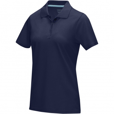 Logotrade promotional product picture of: Graphite short sleeve women’s organic polo