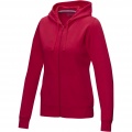 Ruby women’s organic recycled full zip hoodie, Red