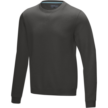 Logo trade promotional items picture of: Jasper men’s organic recycled crewneck sweater