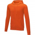 Theron men’s full zip hoodie, Orange