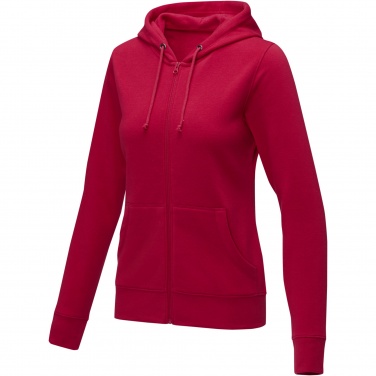 Logotrade promotional giveaway image of: Theron women’s full zip hoodie