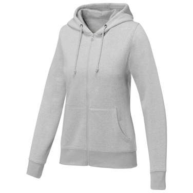 Logo trade promotional merchandise picture of: Theron women’s full zip hoodie