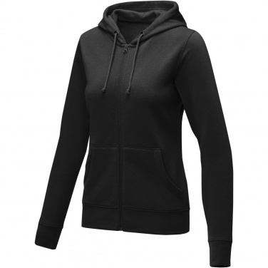 Logo trade corporate gifts image of: Theron women’s full zip hoodie