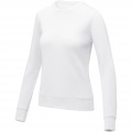 Zenon women’s crewneck sweater, White