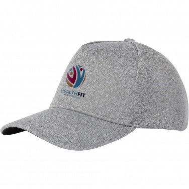 Logo trade promotional merchandise image of: Manu 5 panel stretch cap