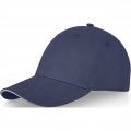 Darton 6 panel sandwich cap, Navy