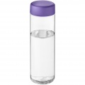 H2O Active® Vibe 850 ml screw cap water bottle, Transparent / Purple