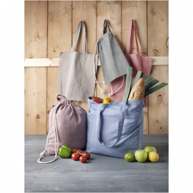 Logo trade promotional giveaway photo of: Pheebs 210 g/m² recycled tote bag 7L