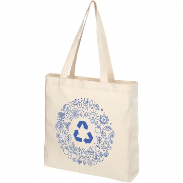 Logotrade promotional item picture of: Pheebs 210 g/m² recycled gusset tote bag 13L