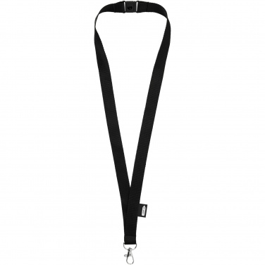 Logotrade promotional merchandise photo of: Tom recycled PET lanyard with breakaway closure