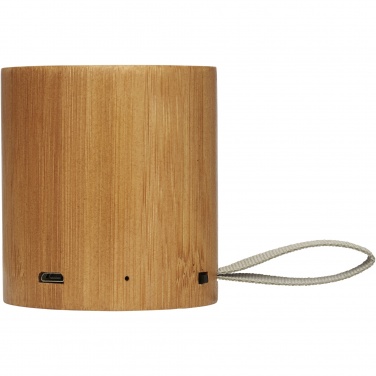 Logo trade promotional gifts image of: Lako bamboo Bluetooth® speaker 