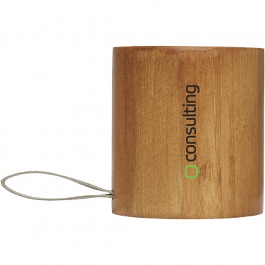 Logo trade advertising product photo of: Lako bamboo Bluetooth® speaker 