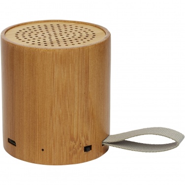 Logo trade promotional merchandise picture of: Lako bamboo Bluetooth® speaker 