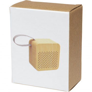 Logo trade promotional items picture of: Arcana bamboo Bluetooth® speaker