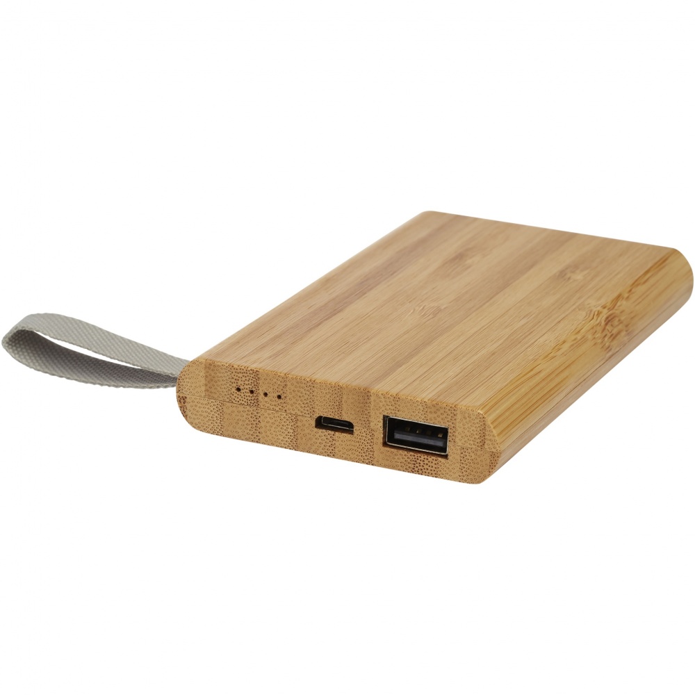 Logotrade advertising product picture of: Tulda 5000 mAh bamboo power bank