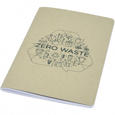 Logo trade promotional items picture of: Gianna recycled cardboard notebook