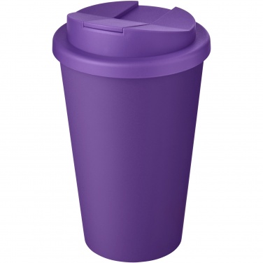 Logotrade corporate gift picture of: Americano® Eco 350 ml recycled tumbler with spill-proof lid