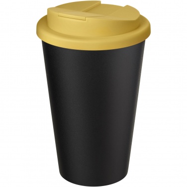 Logo trade promotional items picture of: Americano® Eco 350 ml recycled tumbler with spill-proof lid