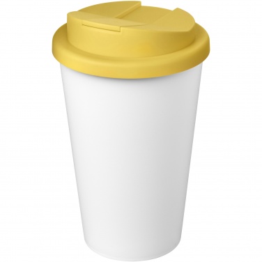 Logo trade promotional merchandise photo of: Americano® Eco 350 ml recycled tumbler with spill-proof lid