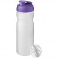 Baseline Plus 650 ml shaker bottle, Purple / Frosted clear