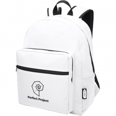 Logo trade promotional gifts image of: Retrend GRS RPET backpack 16L