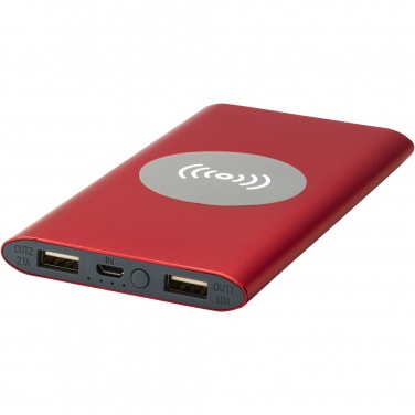 Logo trade promotional products image of: Juice 8000mAh wireless power bank