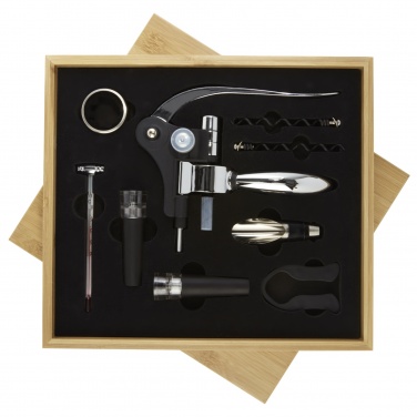 Logo trade promotional merchandise image of: Malbick 9-piece wine set