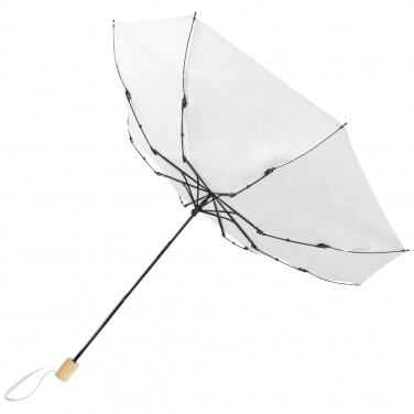 Logotrade promotional merchandise picture of: Birgit 21'' foldable windproof recycled PET umbrella