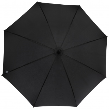 Logotrade promotional giveaway image of: Fontana 23" auto open umbrella with carbon look and crooked handle