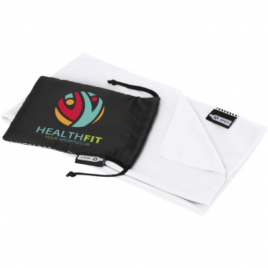 Logo trade advertising product photo of: Raquel cooling towel made from recycled PET 80x30 cm