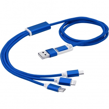 Logo trade promotional gifts picture of: Versatile 5-in-1 charging cable