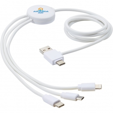 Logotrade promotional item image of: Pure 5-in-1 charging cable with antibacterial additive