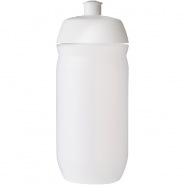 Logo trade advertising products image of: HydroFlex™ Clear 500 ml squeezy sport bottle