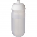 HydroFlex™ Clear 500 ml squeezy sport bottle, White / Frosted clear