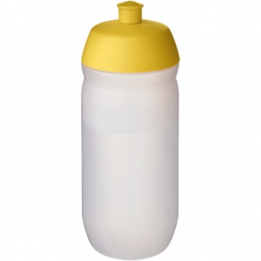 Logo trade advertising products image of: HydroFlex™ Clear 500 ml squeezy sport bottle