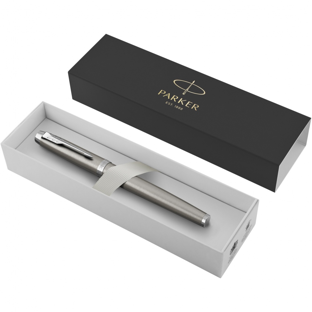 Logo trade promotional giveaways image of: Parker IM rollerball pen