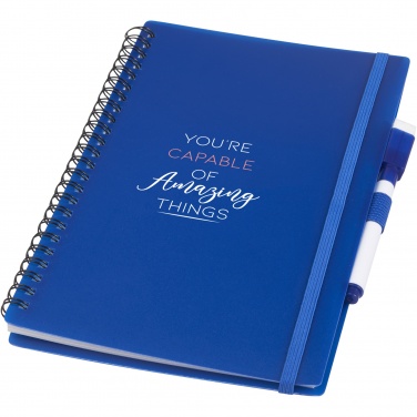 Logo trade corporate gift photo of: Pebbles reference reusable notebook