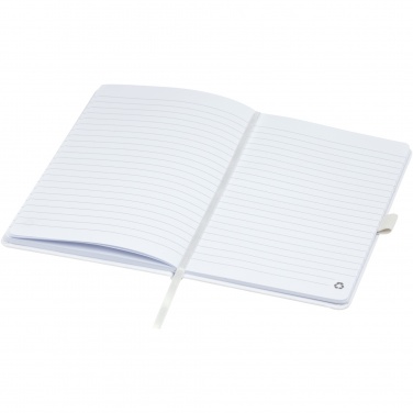 Logotrade promotional merchandise picture of: Honua A5 recycled paper notebook with recycled PET cover