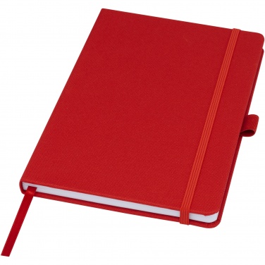 Logotrade promotional merchandise picture of: Honua A5 recycled paper notebook with recycled PET cover