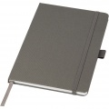 Honua A5 recycled paper notebook with recycled PET cover, Twilight Grey