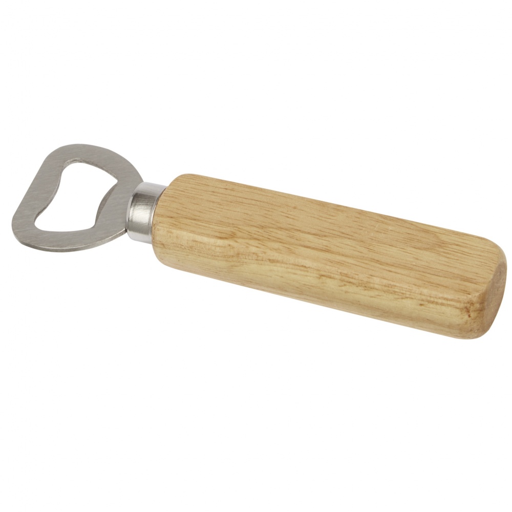 Logo trade business gifts image of: Brama wooden bottle opener