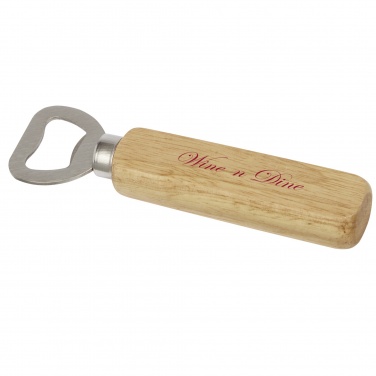 Logotrade promotional item picture of: Brama wooden bottle opener